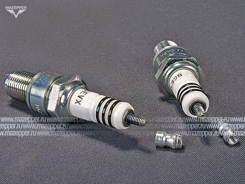 Свеча зажигания "NGK" B6EVX           (14 х 19 мм.) Platinum Mazepper
