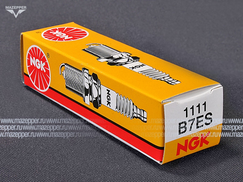 Свеча зажигания "NGK" B7ES             (14 х 19 мм.) аналог А23ДРМ Mazepper