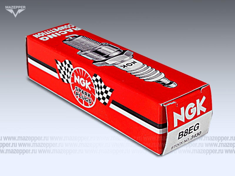 Свеча зажигания "NGK" B8EG             (14 х 19 мм.) Mazepper