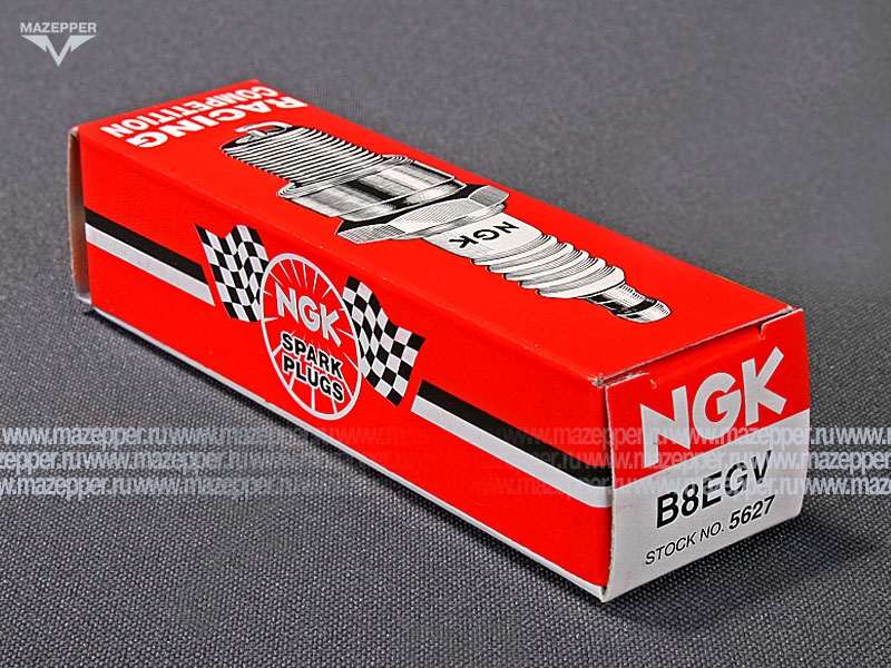 Свеча зажигания "NGK" B8EGV           (14 х 19 мм.) Mazepper