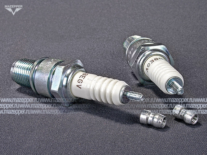 Свеча зажигания "NGK" B8EGV           (14 х 19 мм.) Mazepper
