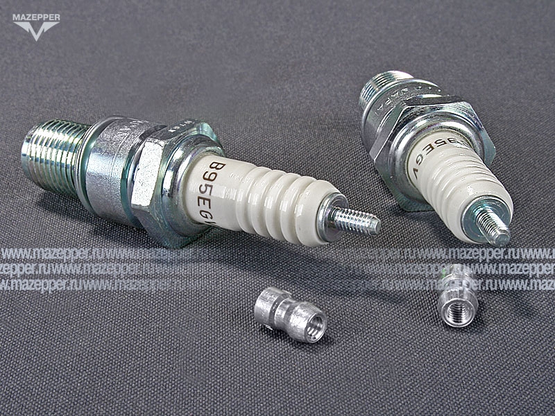 Свеча зажигания "NGK" B95EGV         (14 х 19 мм.) Mazepper