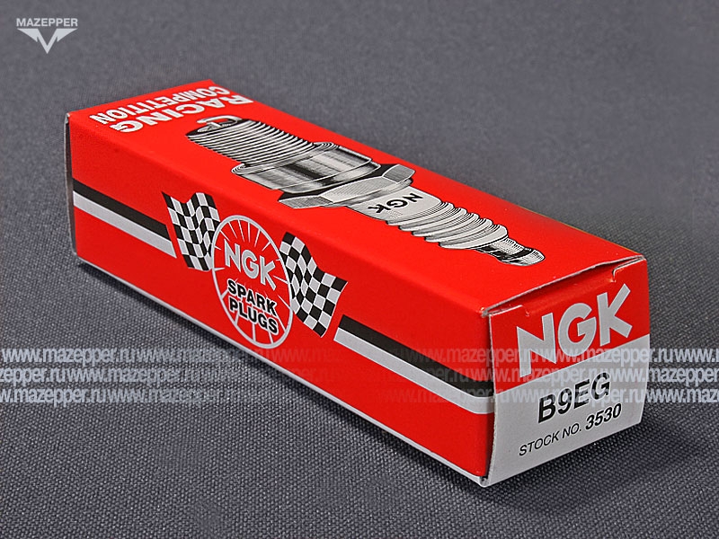 Свеча зажигания "NGK" B9EG             (14 х 19 мм.) Mazepper