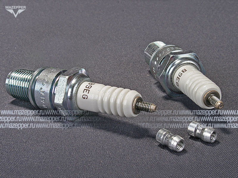 Свеча зажигания "NGK" B9EG             (14 х 19 мм.) Mazepper
