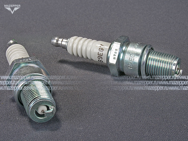 Свеча зажигания "NGK" B9EGV           (14 х 19 мм.) Mazepper