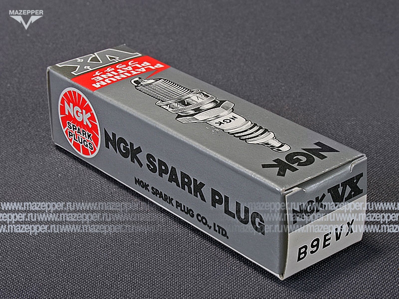 Свеча зажигания "NGK" B9EVX           (14 х 19 мм.) Platinum Mazepper