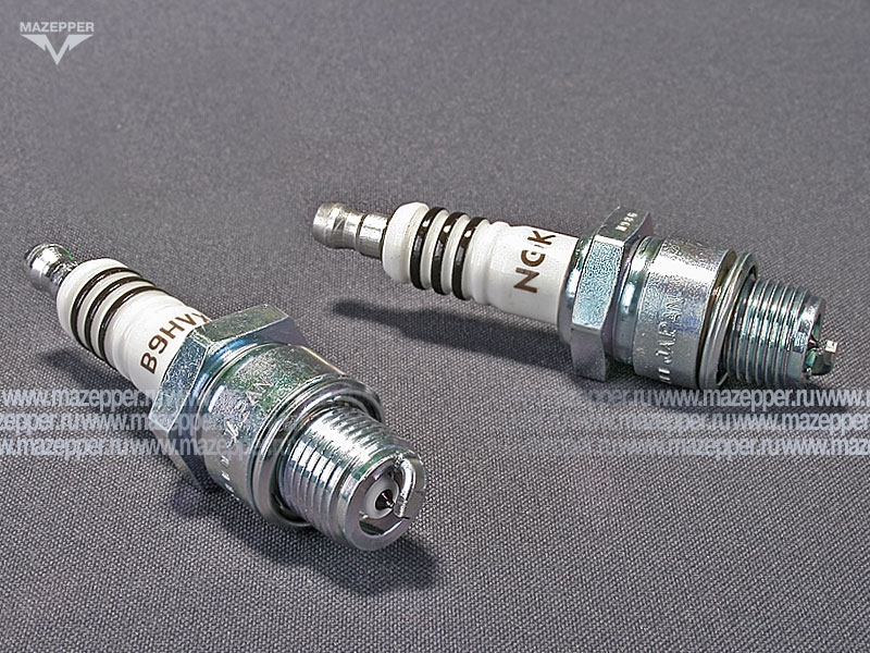 Свеча зажигания "NGK" B9HVX           (14 х 12,7 мм.) Mazepper