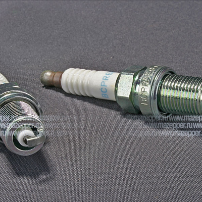 Свеча зажигания "NGK" BCPR6ES      (14 х 19 мм.) аналог АУ17ДВРМ Mazepper