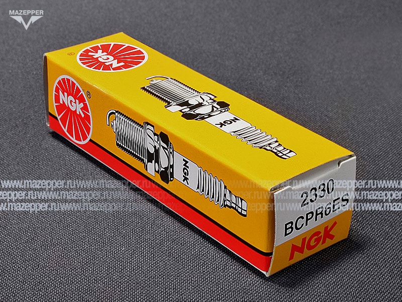 Свеча зажигания "NGK" BCPR6ES      (14 х 19 мм.) аналог АУ17ДВРМ Mazepper