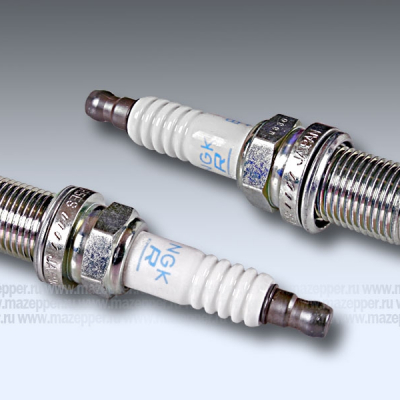 Свеча зажигания "NGK" BKR5ES        (14 х 19 мм.) Mazepper