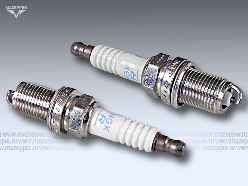 Свеча зажигания "NGK" BKR5ES        (14 х 19 мм.) Mazepper