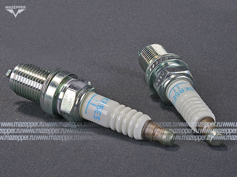 Свеча зажигания "NGK" BKR5ES-11   (14 х 19 мм.) Mazepper