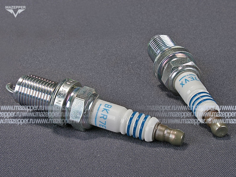 Свеча зажигания "NGK" BKR7EVX      (14 х 19 мм.) Platinum Mazepper