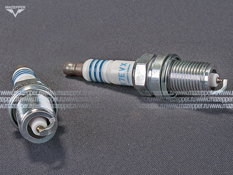 Свеча зажигания "NGK" BKR7EVX      (14 х 19 мм.) Platinum Mazepper