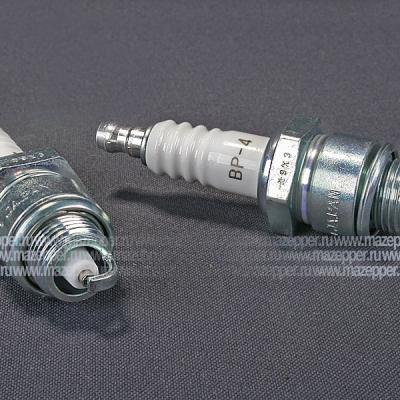 Свеча зажигания "NGK" BP4                (14 х 10 мм.) Mazepper