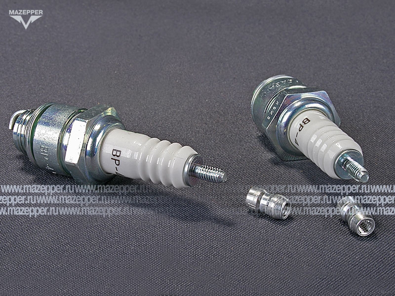 Свеча зажигания "NGK" BP4                (14 х 10 мм.) Mazepper