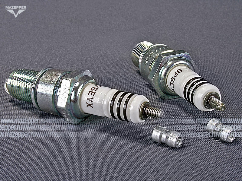Свеча зажигания "NGK" BP6EVX         (14 х 19 мм.) Platinum Mazepper