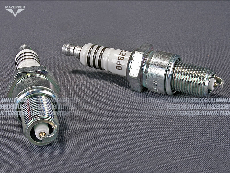 Свеча зажигания "NGK" BP6EVX         (14 х 19 мм.) Platinum Mazepper