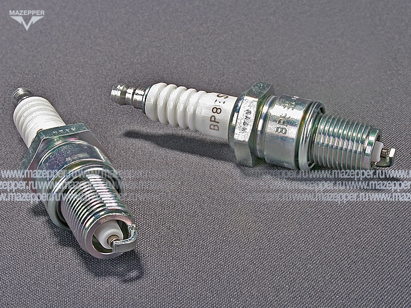 Свеча зажигания "NGK" BP8ES           (14 х 19 мм.) Mazepper
