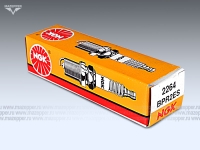 Свеча зажигания "NGK" BPR2ES         (14 х 19 мм.) Mazepper
