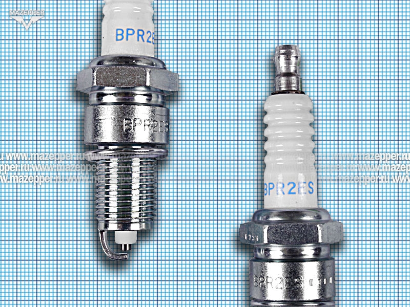 Свеча зажигания "NGK" BPR2ES         (14 х 19 мм.) Mazepper