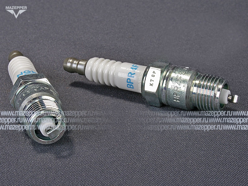 Свеча зажигания "NGK" BPR4FS         (14 х 11,2 мм.) Mazepper