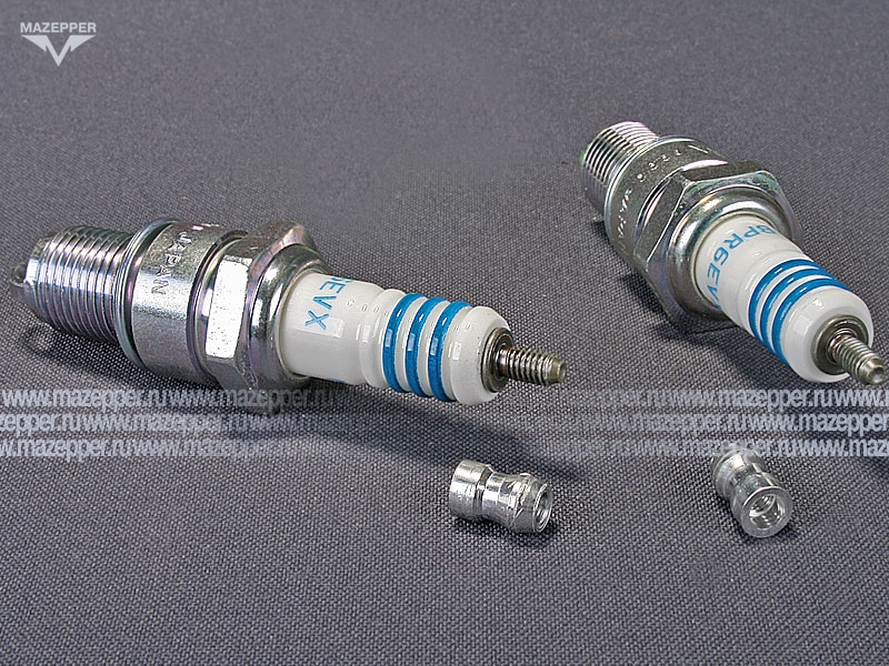 Свеча зажигания "NGK" BPR6EVX     (14 х 19 мм.) Platinum Mazepper