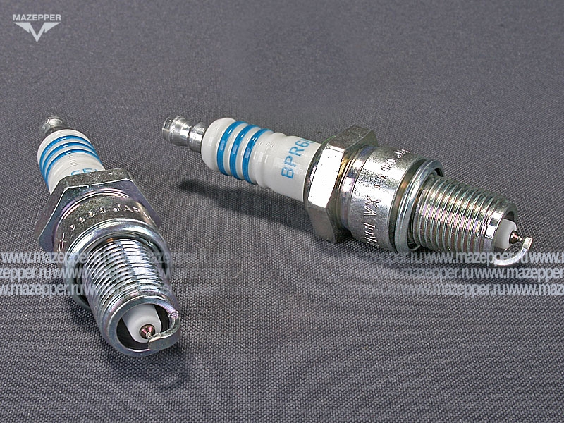 Свеча зажигания "NGK" BPR6EVX     (14 х 19 мм.) Platinum Mazepper