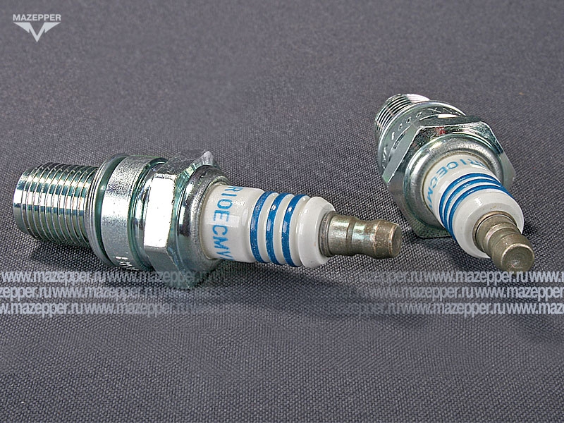 Свеча зажигания "NGK" BR10ECMVX (14 х  19 мм.) Mazepper
