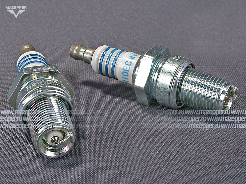 Свеча зажигания "NGK" BR10ECMVX (14 х  19 мм.) Mazepper