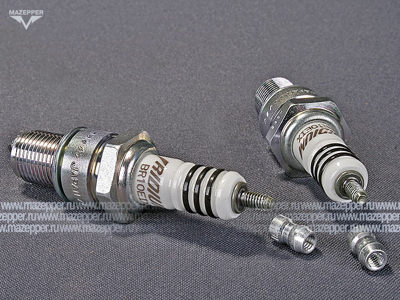 Свеча зажигания "NGK" BR10EIX        (14 х  19 мм.) Mazepper