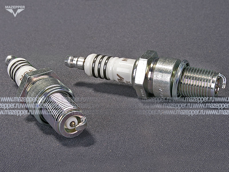 Свеча зажигания "NGK" BR10EIX        (14 х  19 мм.) Mazepper