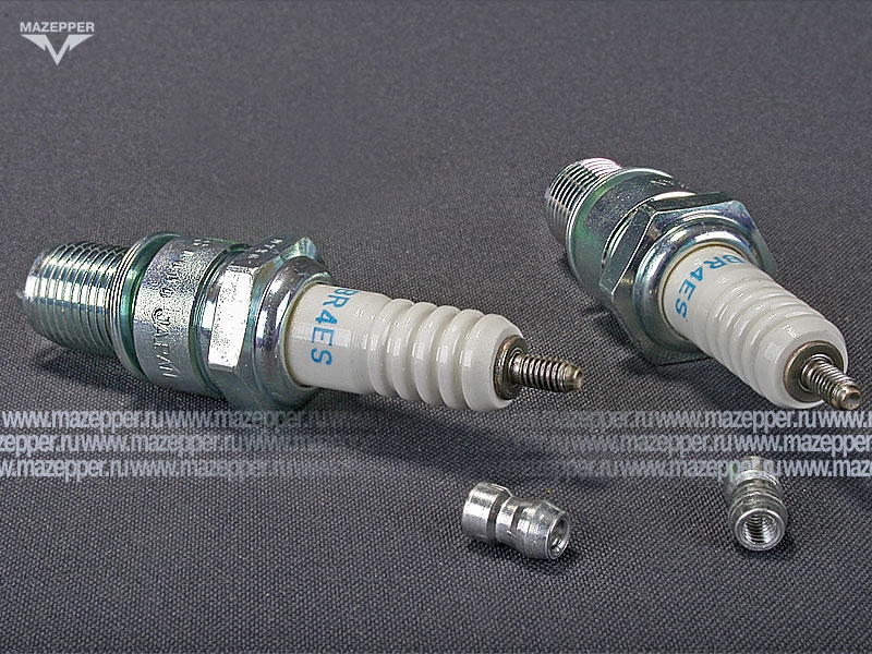Свеча зажигания "NGK" BR4ES           (14 х  19 мм.) Mazepper