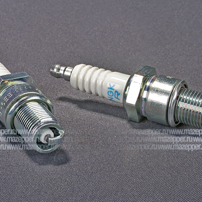 Свеча зажигания "NGK" BR6ES           (14 х  19 мм.) Mazepper