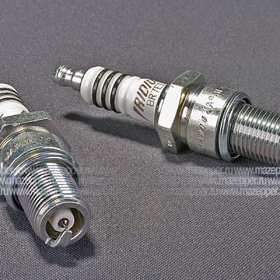 Свеча зажигания "NGK" BR7EIX          (14 х  19 мм.) Mazepper