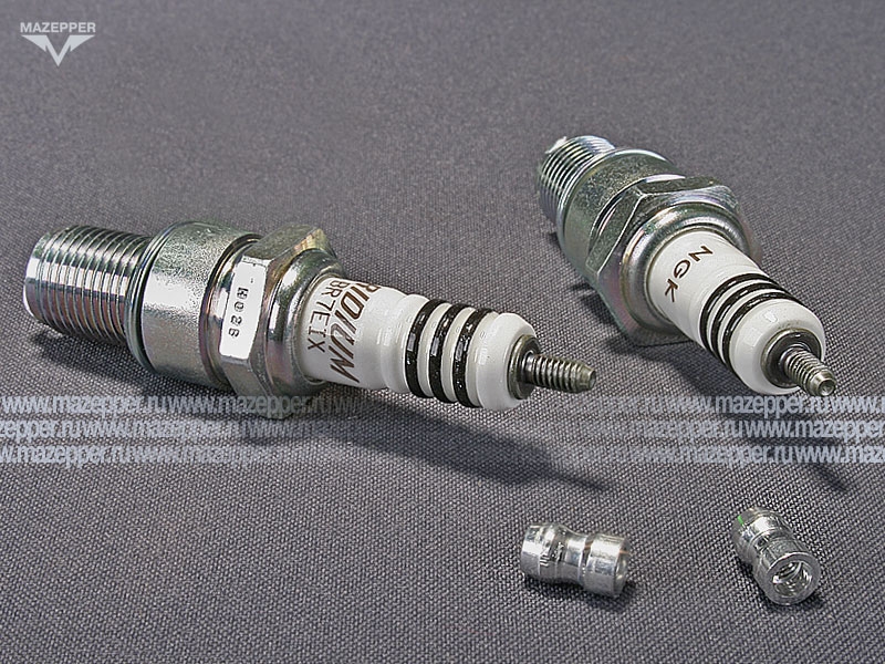Свеча зажигания "NGK" BR7EIX          (14 х  19 мм.) Mazepper
