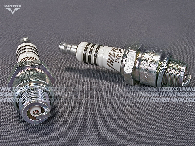 Свеча зажигания "NGK" BR8HIX          (14 х  12,7 мм.) Mazepper