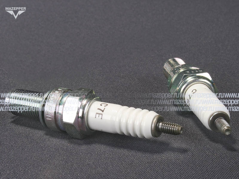 Свеча зажигания "NGK" C7E                (10 х  19 мм.) Mazepper