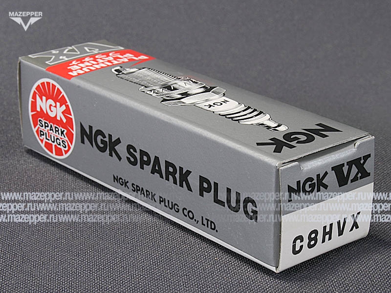 Свеча зажигания "NGK" C8HVX           (10 х  12,7 мм.) Mazepper