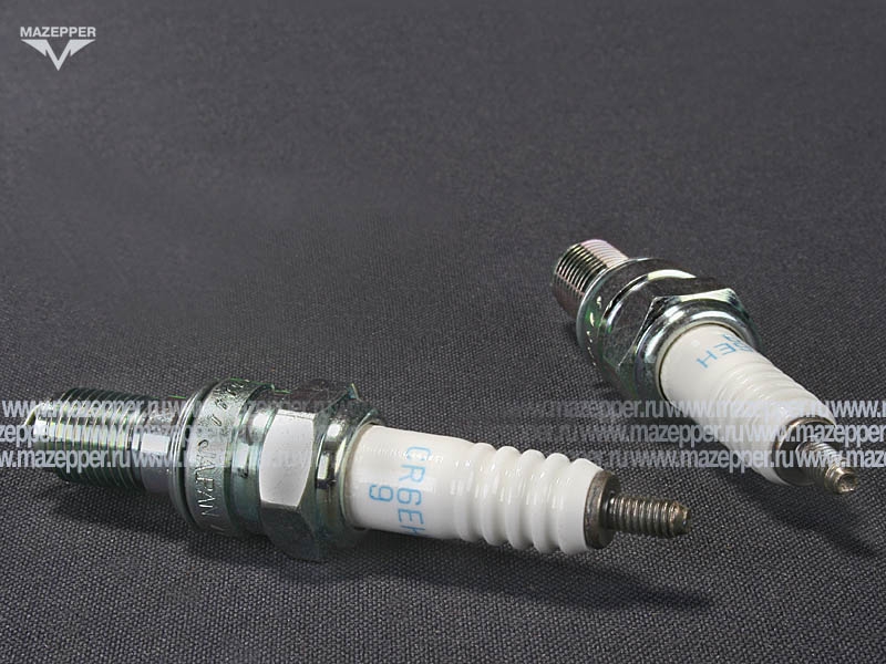 Свеча зажигания "NGK" CR6EH-9       (10 х  19 мм.) Mazepper