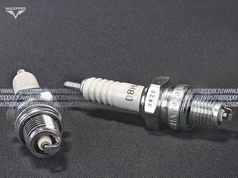 Свеча зажигания "NGK" D8HA             (12 х  12,7 мм.) Mazepper