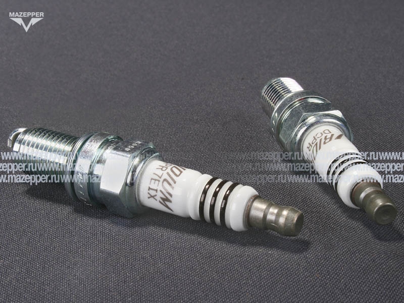 Свеча зажигания "NGK" DCPR7EIX     (12 х  19 мм.) Mazepper