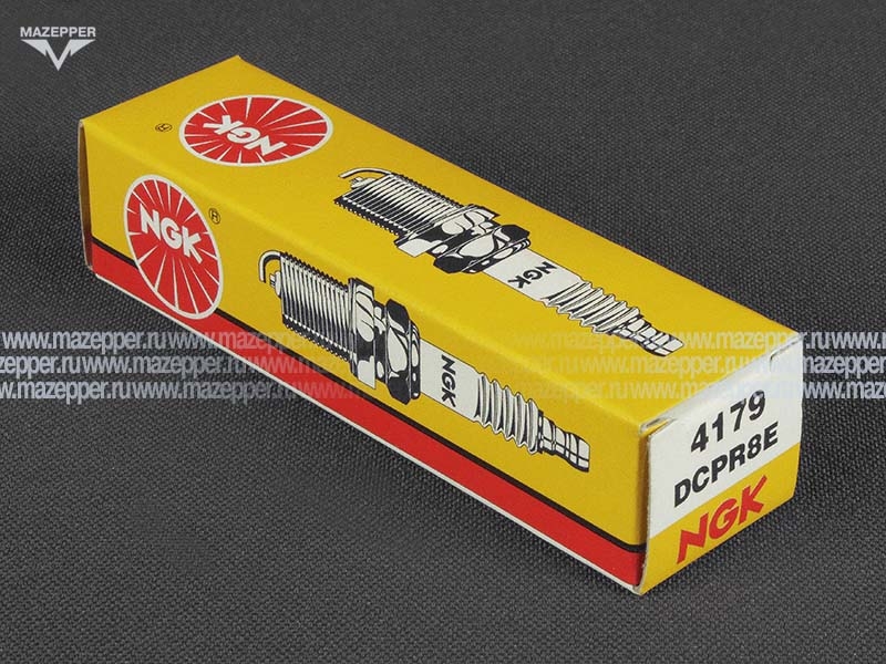 Свеча зажигания "NGK" DCPR8E        (12 х  19 мм.) Mazepper
