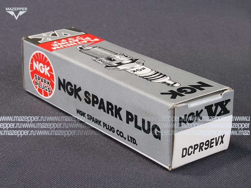 Свеча зажигания "NGK" DCPR9EVX    (12 х  19 мм.) Platinum Mazepper