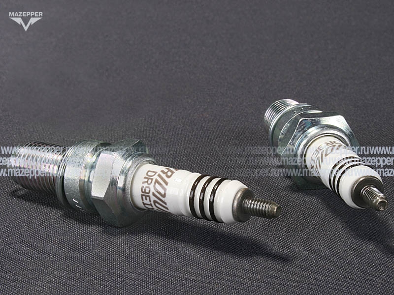 Свеча зажигания "NGK" DR9EIX          (12 х  19 мм.) Iridium Mazepper
