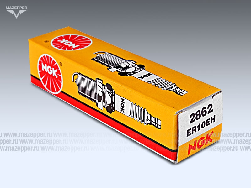 Свеча зажигания "NGK" ER10EH           (8 х  19 мм.) Nikel Mazepper