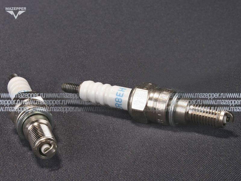 Свеча зажигания "NGK" ER8EH          (8 х  19 мм.) Nikel Mazepper
