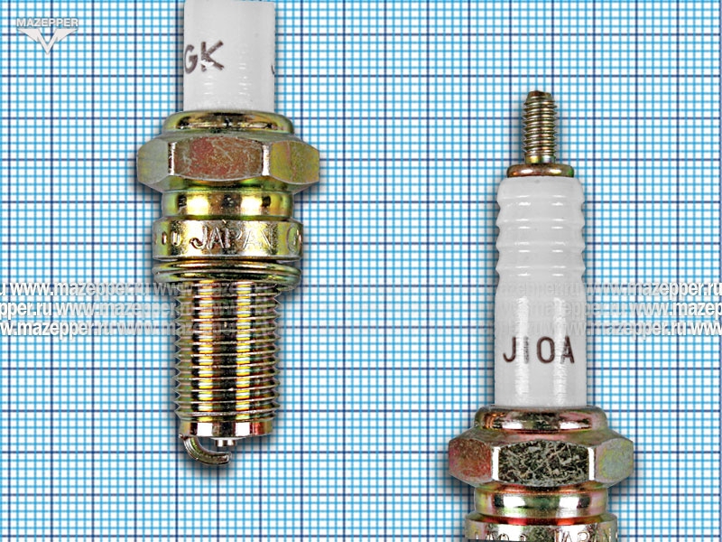 Свеча зажигания "NGK" J10A              (12 х  19 мм.) Nikel Mazepper