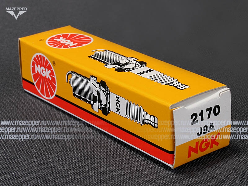 Свеча зажигания "NGK" J9A                (12 х  19 мм.) Nikel Mazepper