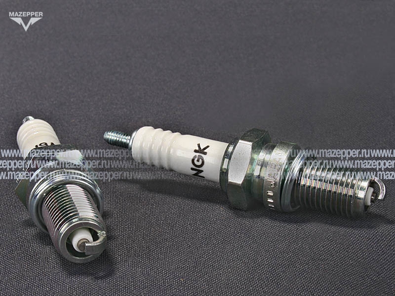 Свеча зажигания "NGK" J9A                (12 х  19 мм.) Nikel Mazepper